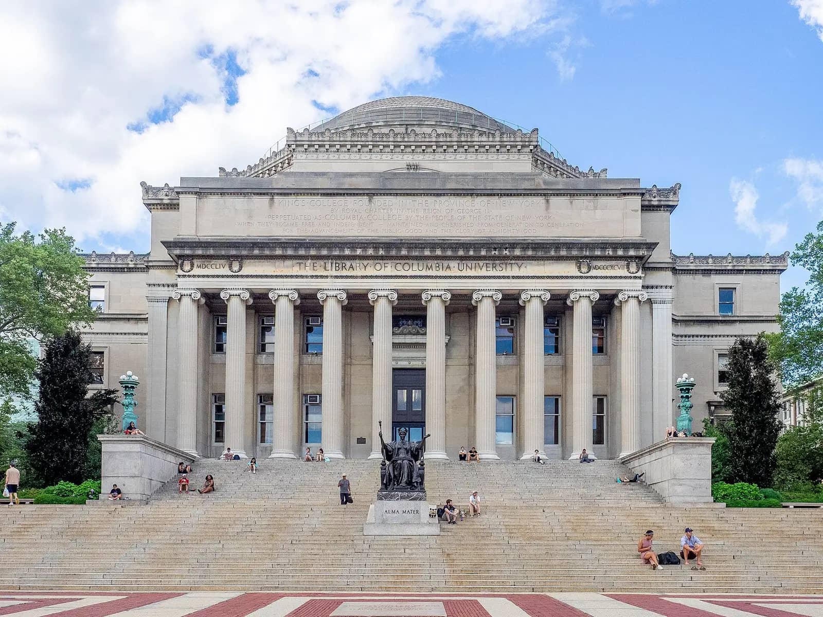 Columbia University campus — Morningside Heights, Manhattan, NYC