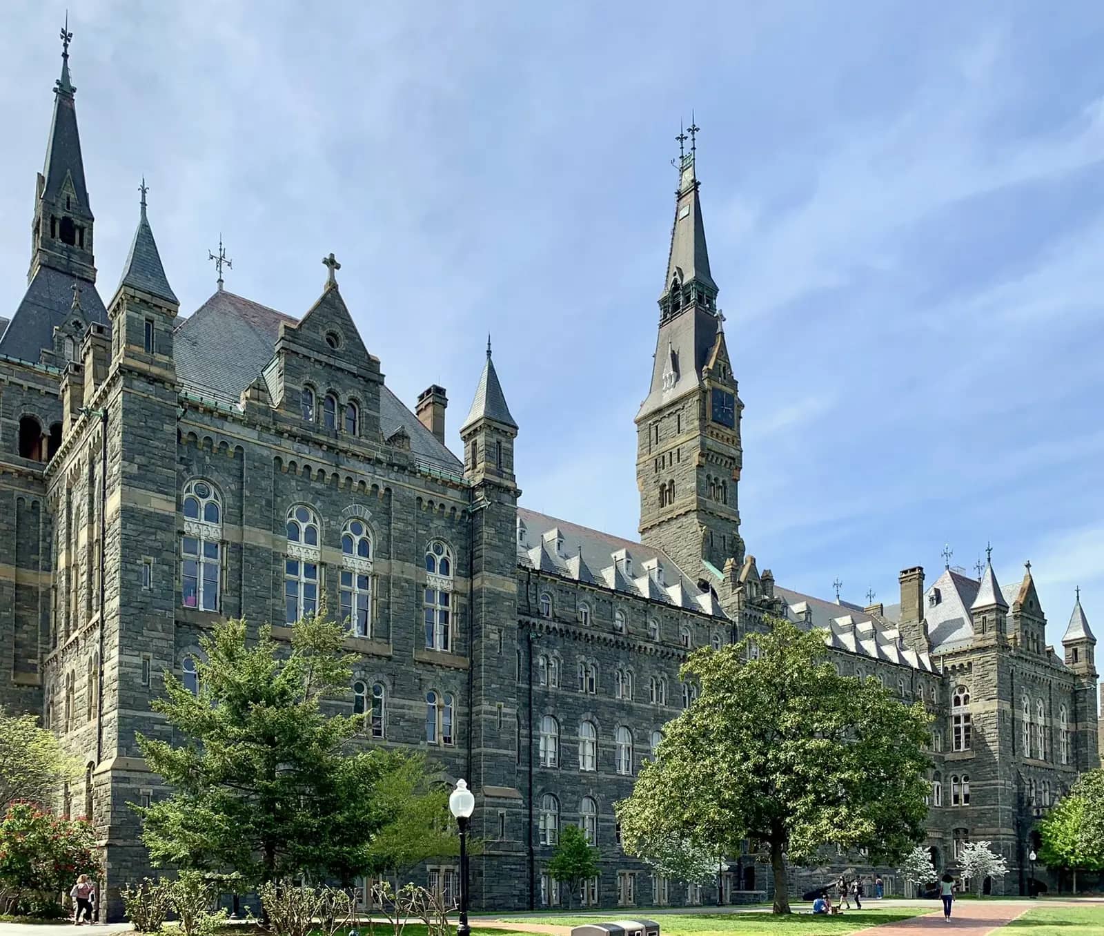 Georgetown University campus — Healy Hall on the campus of Georgetown University in Washington, D.C.