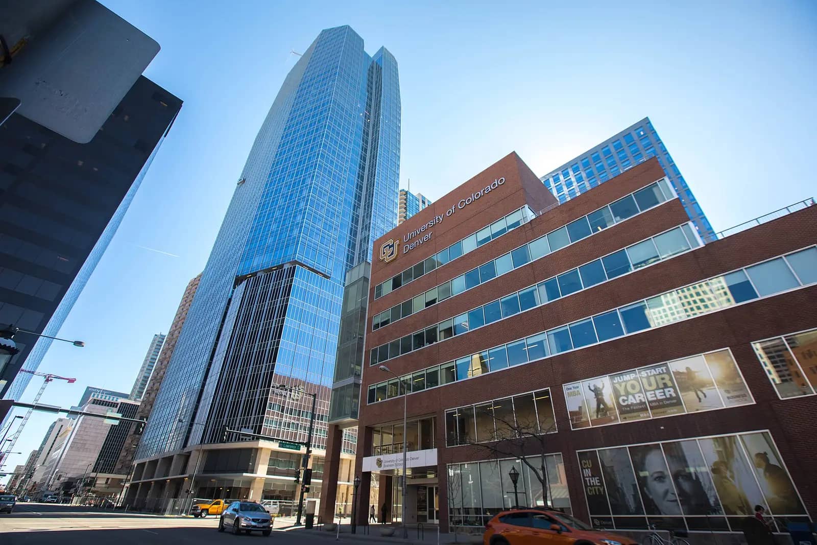 University of Colorado Denver | Anschutz Medical Campus campus — CU Denver Business School at 15th St and Lawrence St
