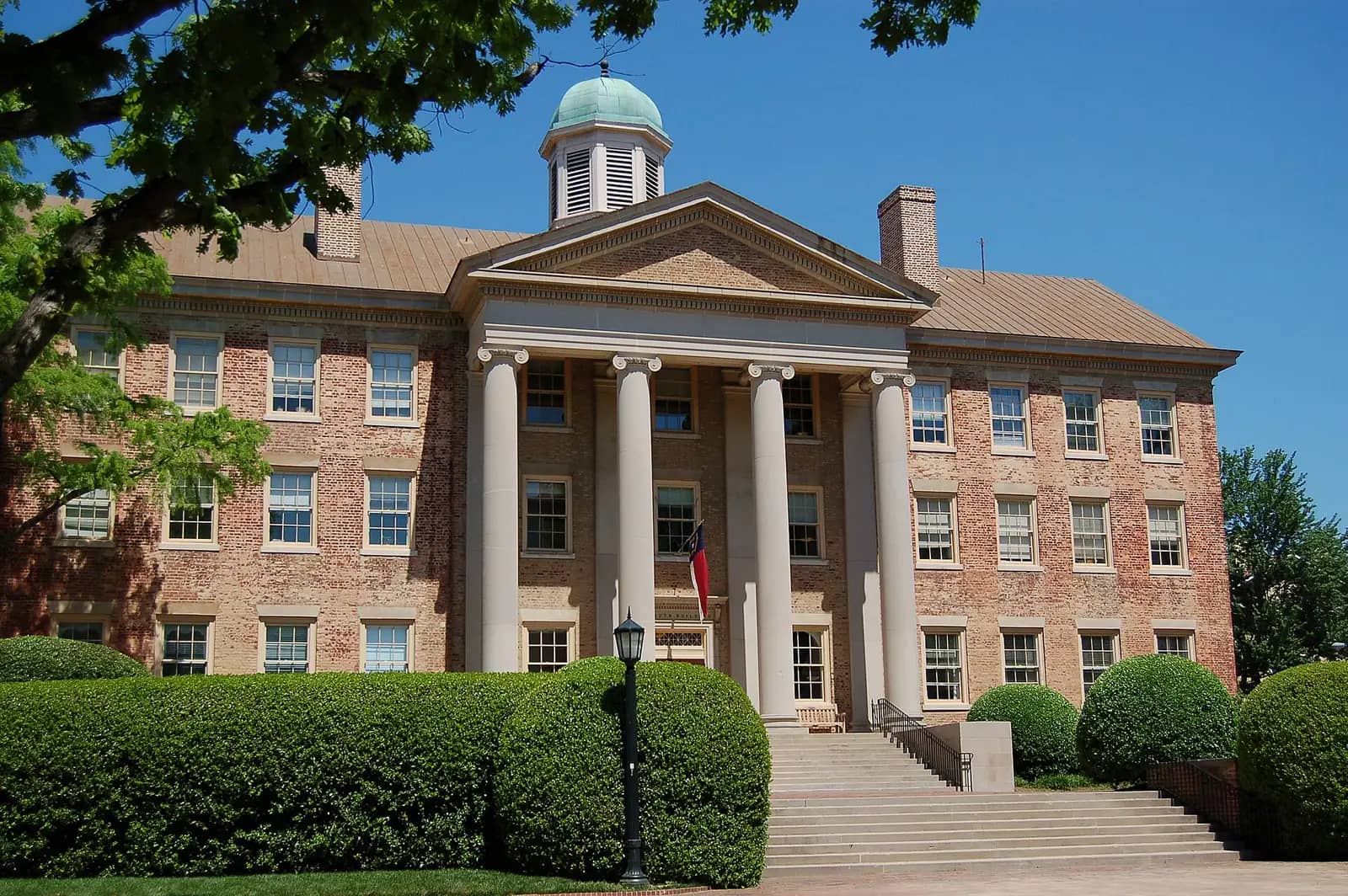 University of North Carolina at Chapel Hill campus — South Building at the University of North Carolina in Chapel Hill, North Carolina .