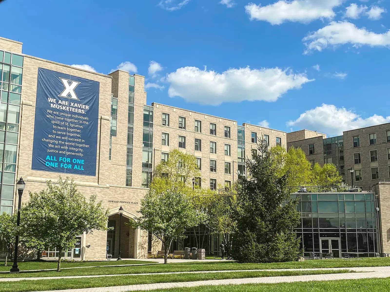 Xavier University campus — Justice Hall at Xavier University in Cincinnati, OH
